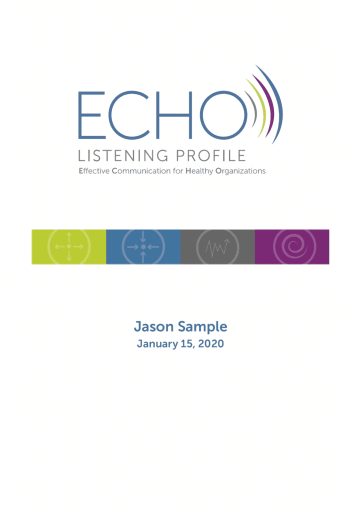 ECHO Personal Listening Profile