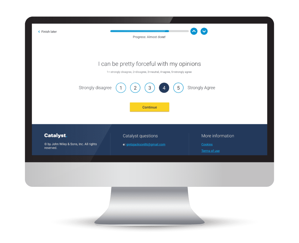 Everything DiSC Catalyst Assessment