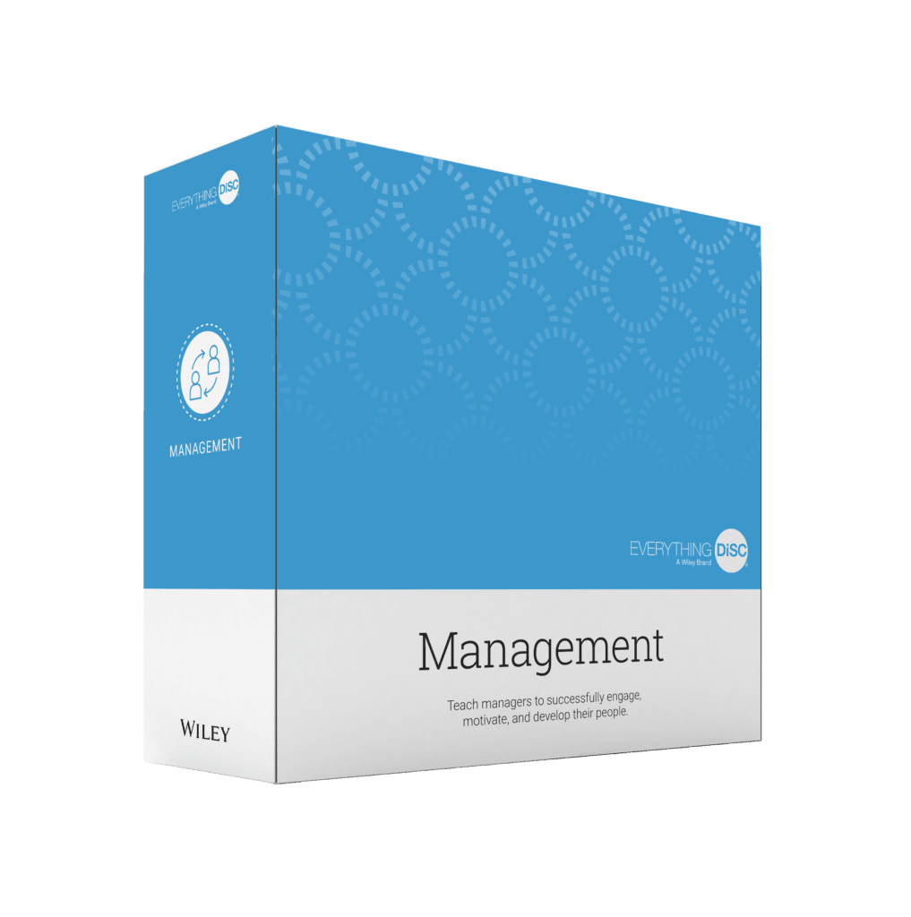 Everything DiSC Management Facilitation and Training Materials