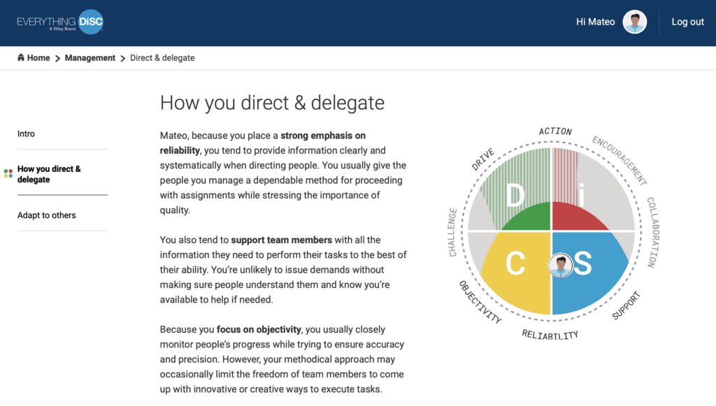 Everything DiSC Management on Catalyst Direct and Delegate